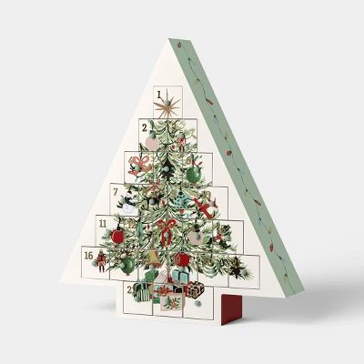 Threshold 17" Christmas Tree Countdown Calendar