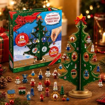 Joyfy 2026 Countdown to Christmas Advent Calendar - 24 Days of Ornaments