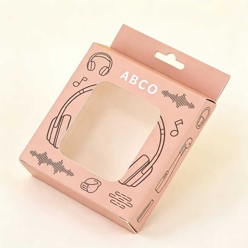 Glossy UV Coated Cadeau Craft Electronic Product Papier Boîte d'Emballage