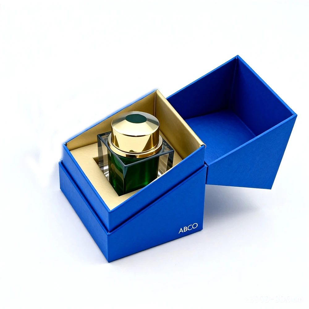 Personnalisé Parfum Emballage Luxe 50ml/100ml Vide Bottle Flip-top Coffret Cadeau