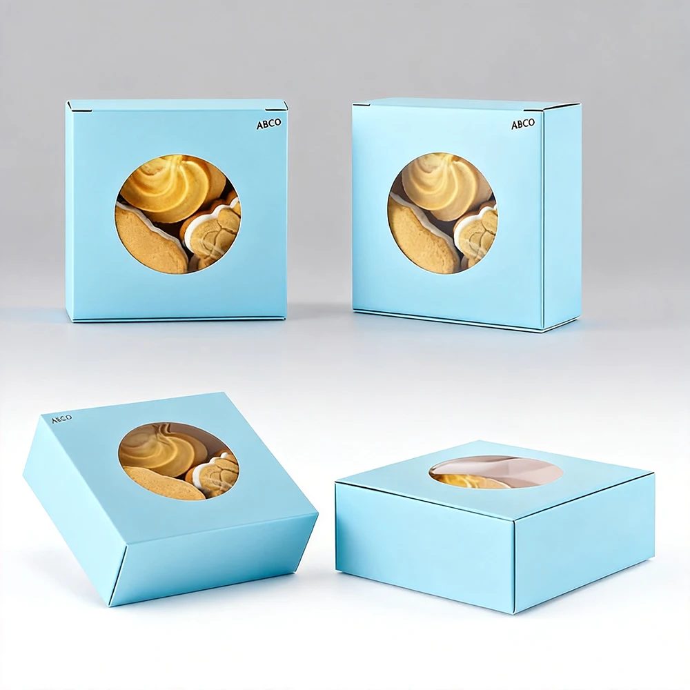 Custom Disposable Kraft Paper Lunch Packaging Boxes