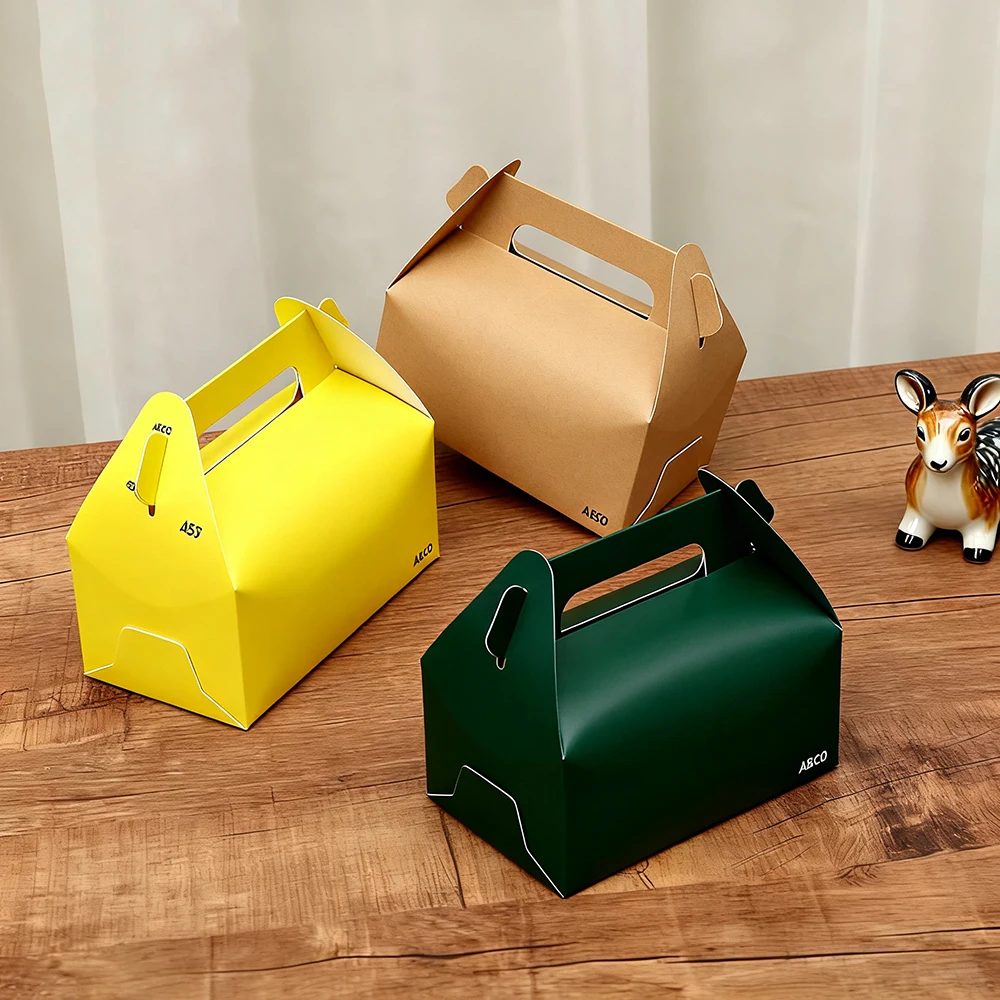 Papier Craft Food Verpackung Tasche Papier Box Papier Box