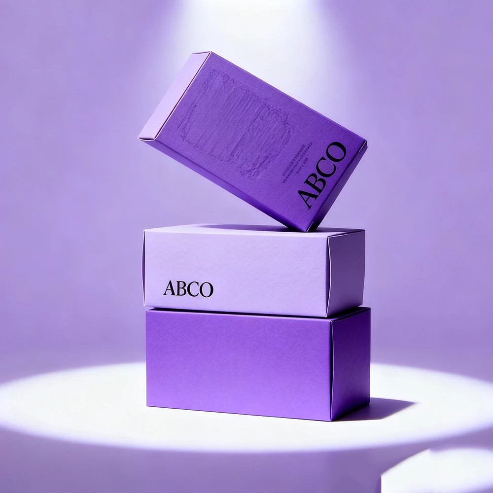 Cosmétique Paperboard Boxes For Lip Gloss & Lipstick With Embossing