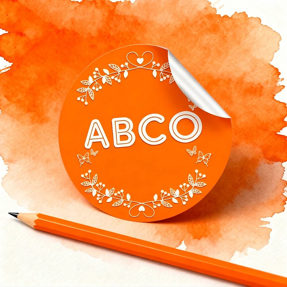 Personnalisé Die Cut Adhesive Labels Stickers Manufacturers' Private Brand Name