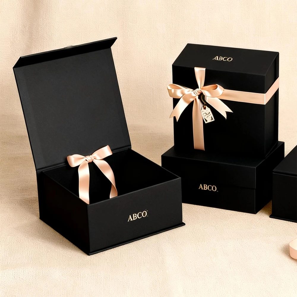 Custom Luxury Folding Cardboard Gift Packaging Box