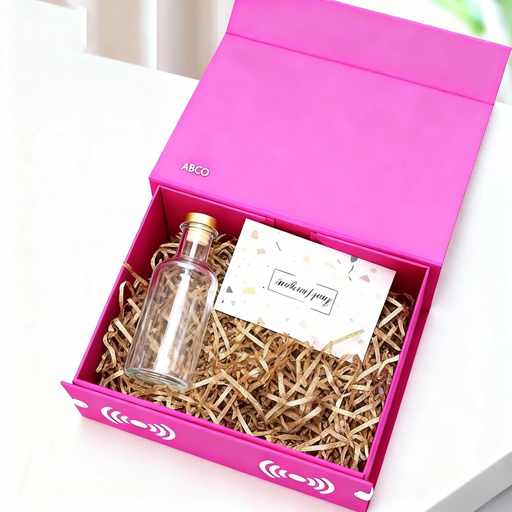 Logo nach Maß Bedruckt Luxus Magnetisch Geschenk Verpackungsbox