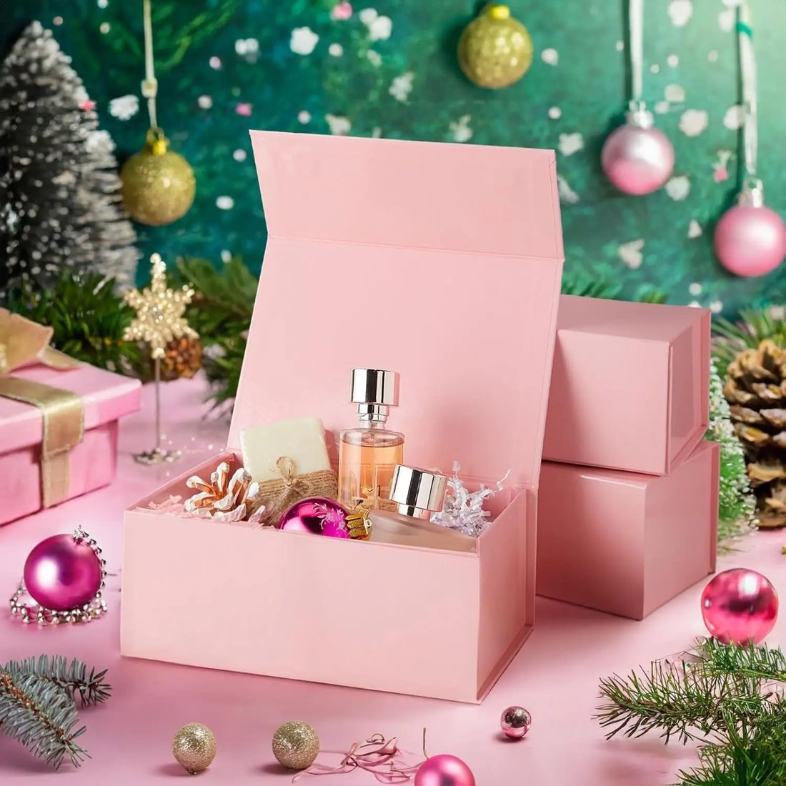 Custom Luxury Magnetic Gift Box Folding Paper Packaging