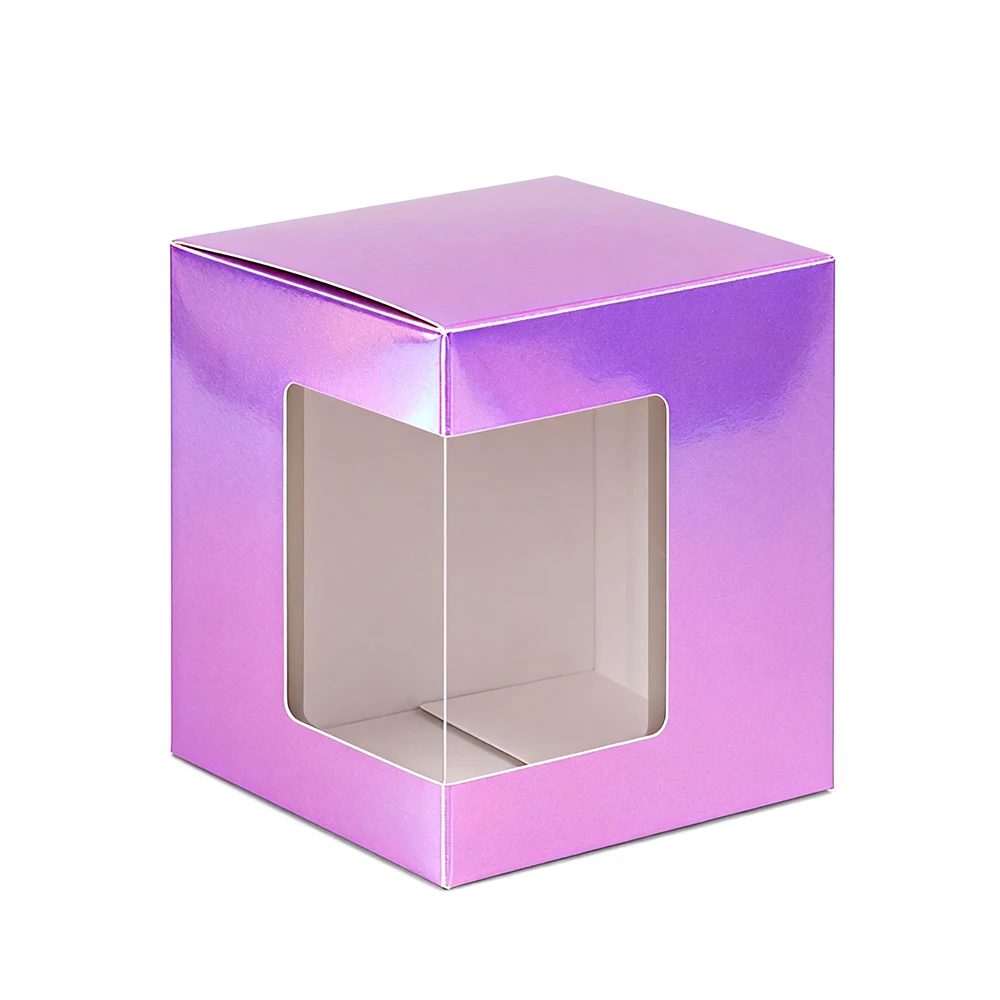 Holographic Laser Imprimé Folders For Cosmetics & Beauté Care UV