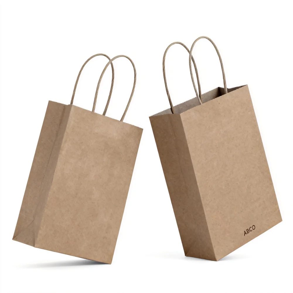 Logo Personnalisé Kraft Sac en Papier