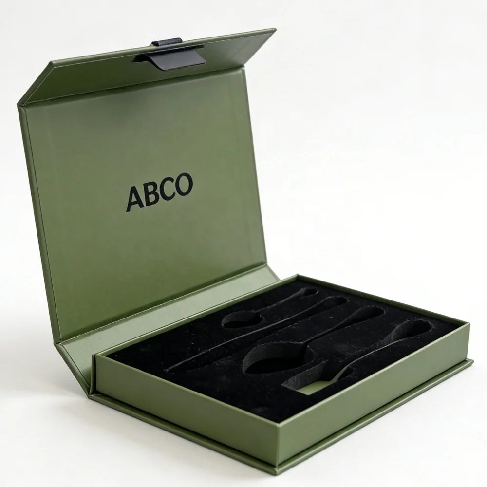 Custom Design Rigid Hard Cardboard Folding Small Magnetic Gift Packaging