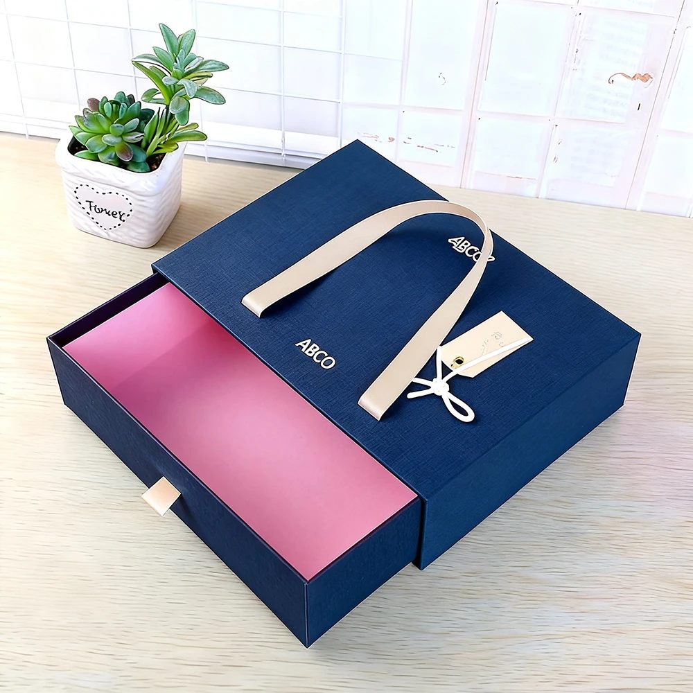 Blue Scarf Geschenkbox