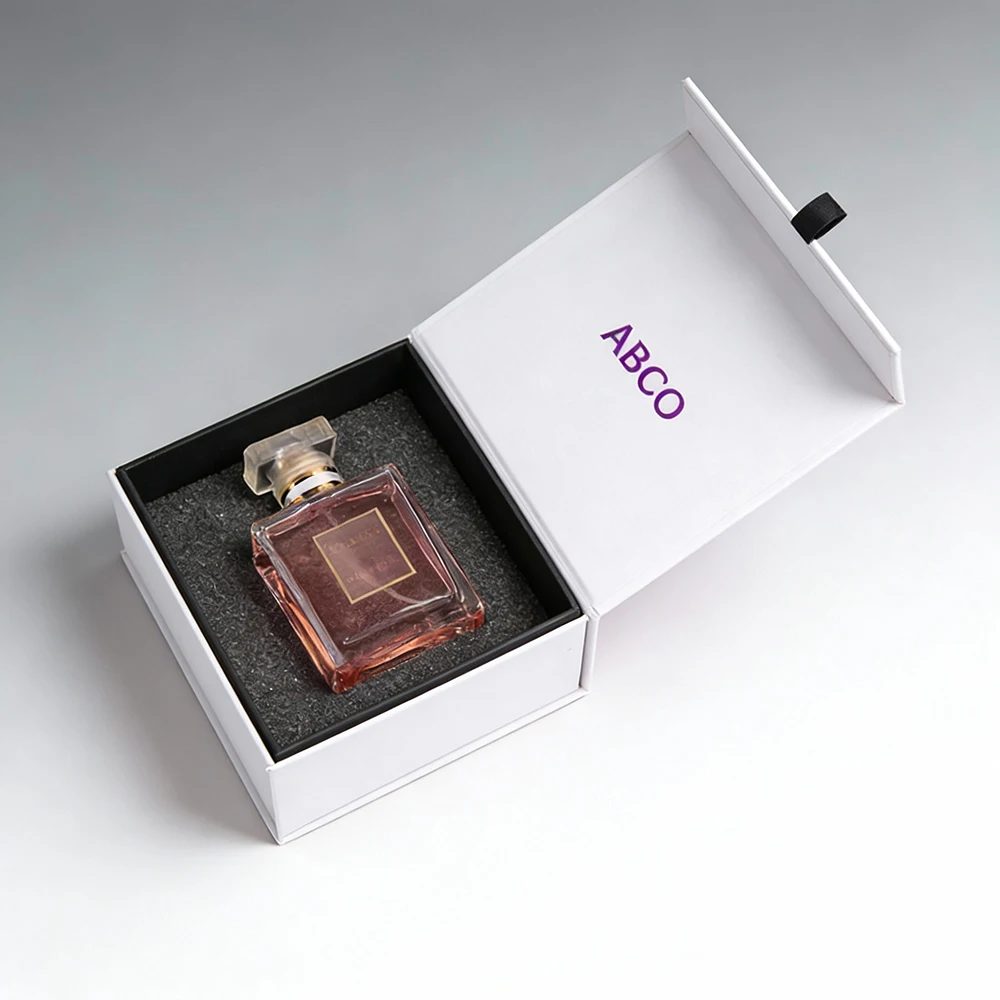 Individuell Bedruckt Weiß Kosmetik Parfüm Verpackungsbox