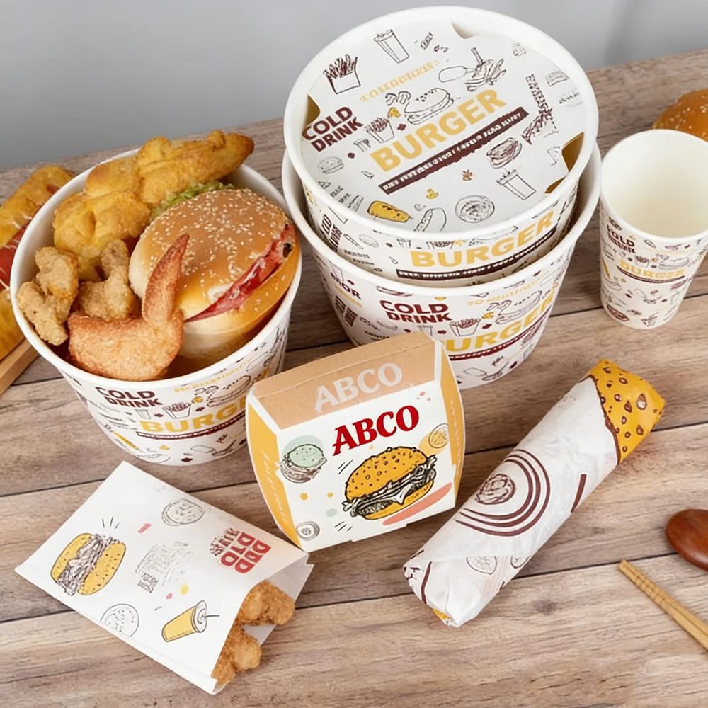 Customizable Chicken Fries Boîte d'Emballage
