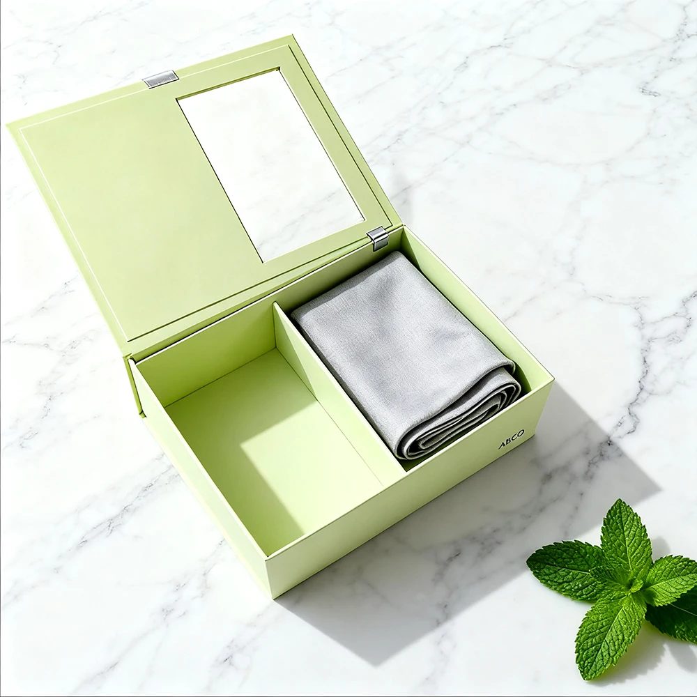 Personnalisé Luxe Cosmétique Parfum Boîte Latest Design Square Papier Emballage