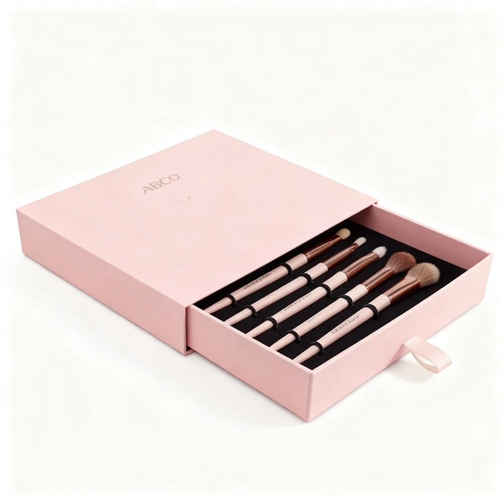 Customizable Karton Papier Makeup Brush Verpackungsbox
