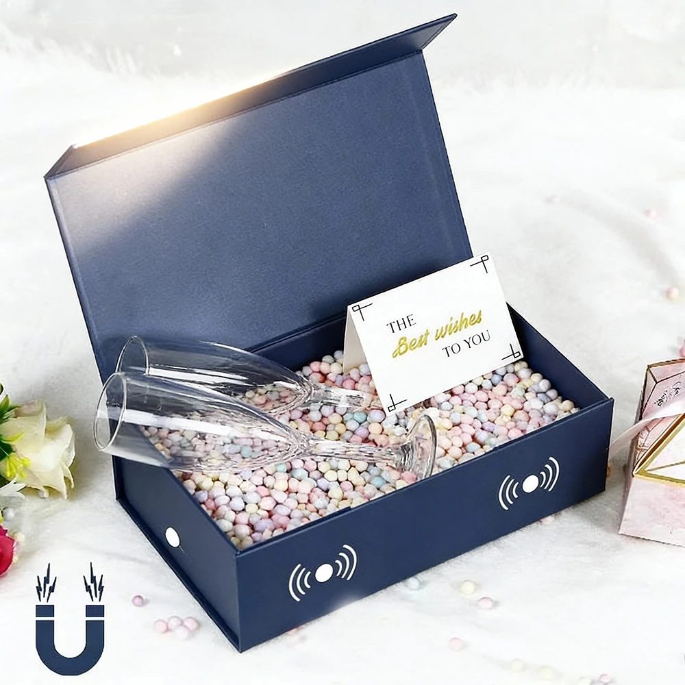 Magnetisch Box Garment Verpackung Geschenk Logo nach Maß Bedruckt Boxes