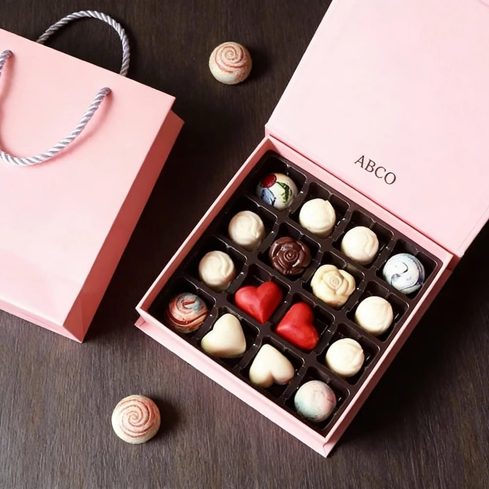 Logo Personnalisé Luxe Étui Emballage Chocolat Candy Boîte