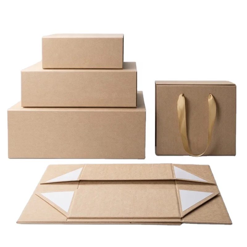 Individuell Groß Starr Magnetisch Flat Close Faltbar Self Erecting Geschenk