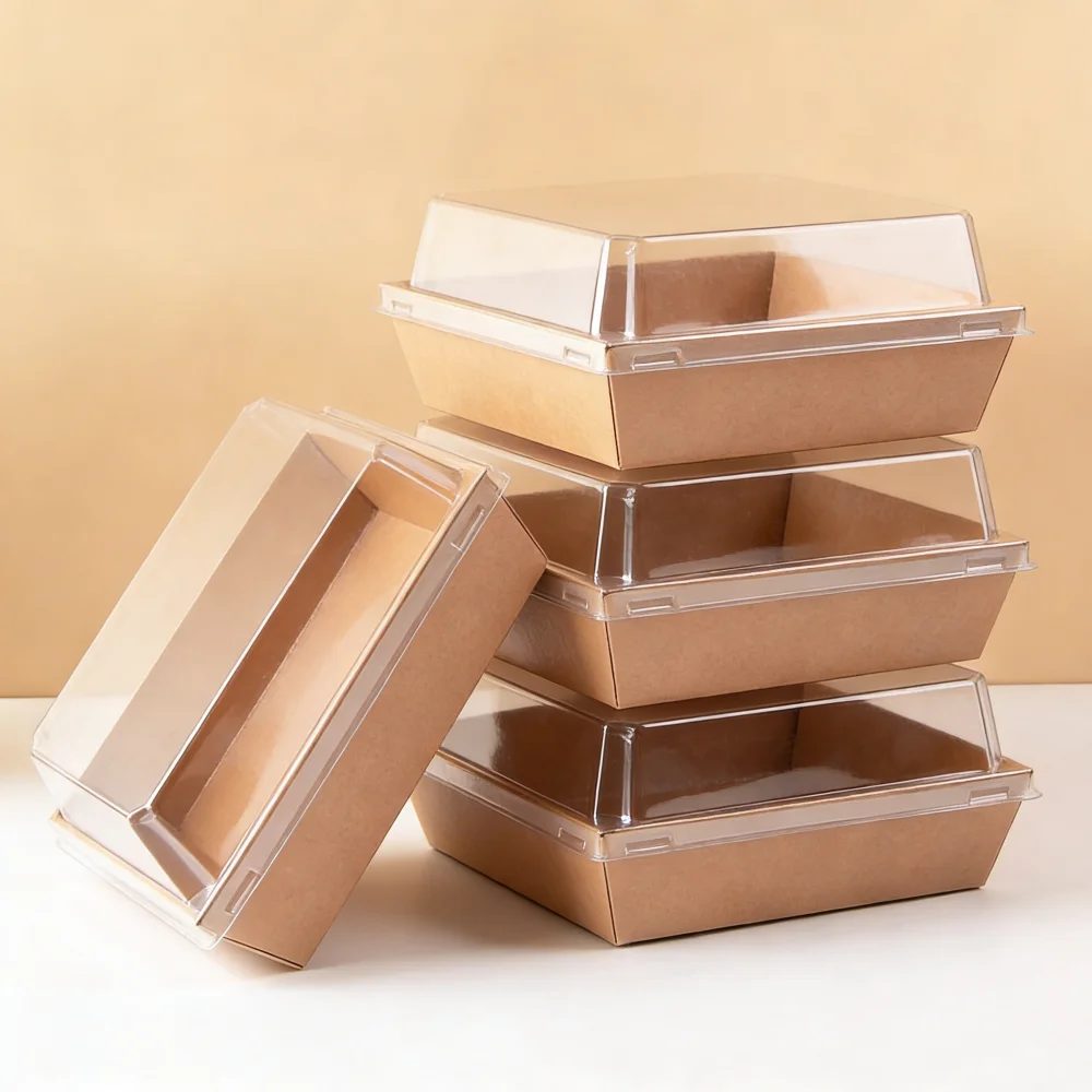 Kraft Papier Disposable Food Boxes