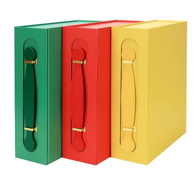 Logo Personnalisé Portable Pliant Coffret Cadeau