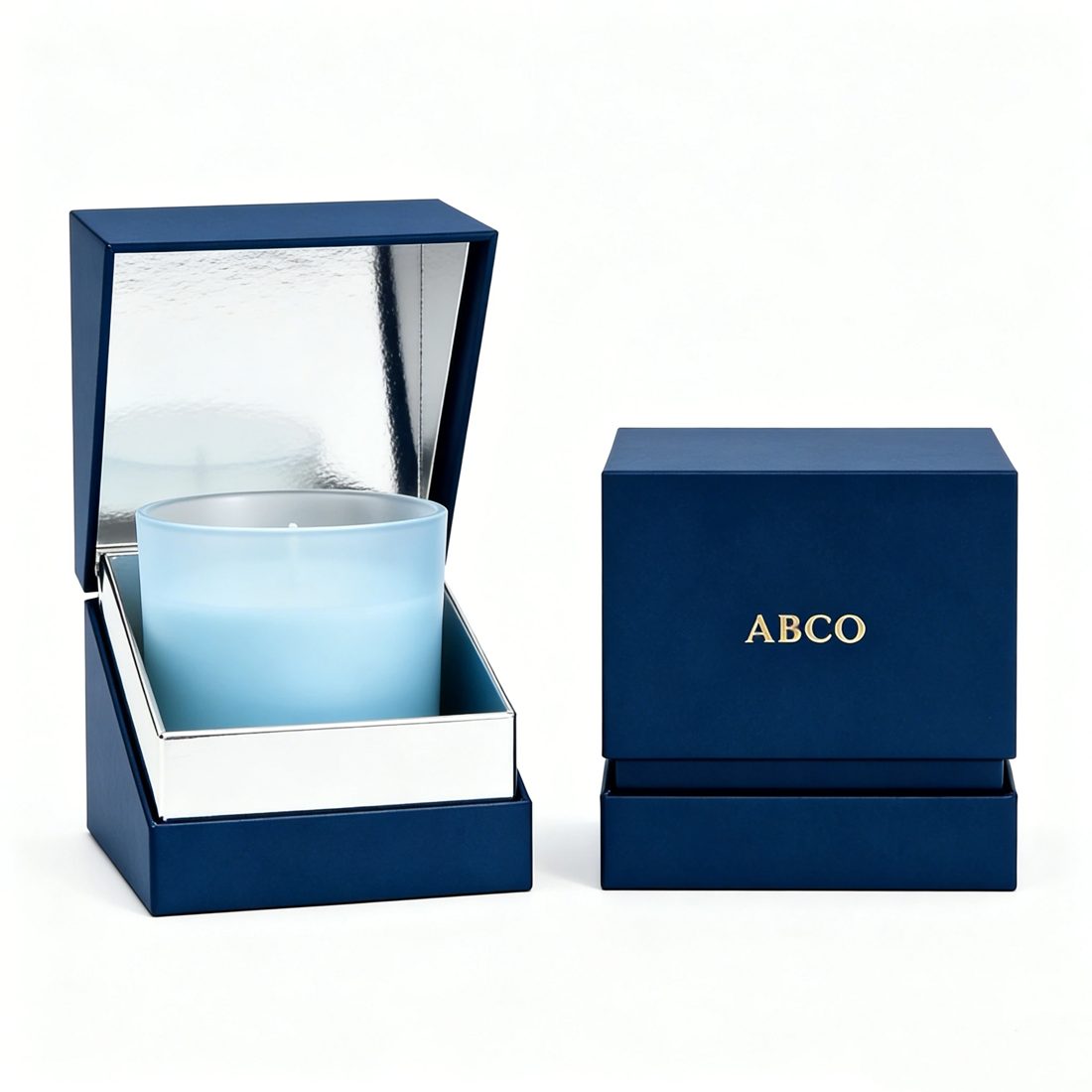 Personnalisé Papier Candle Coffret Cadeau