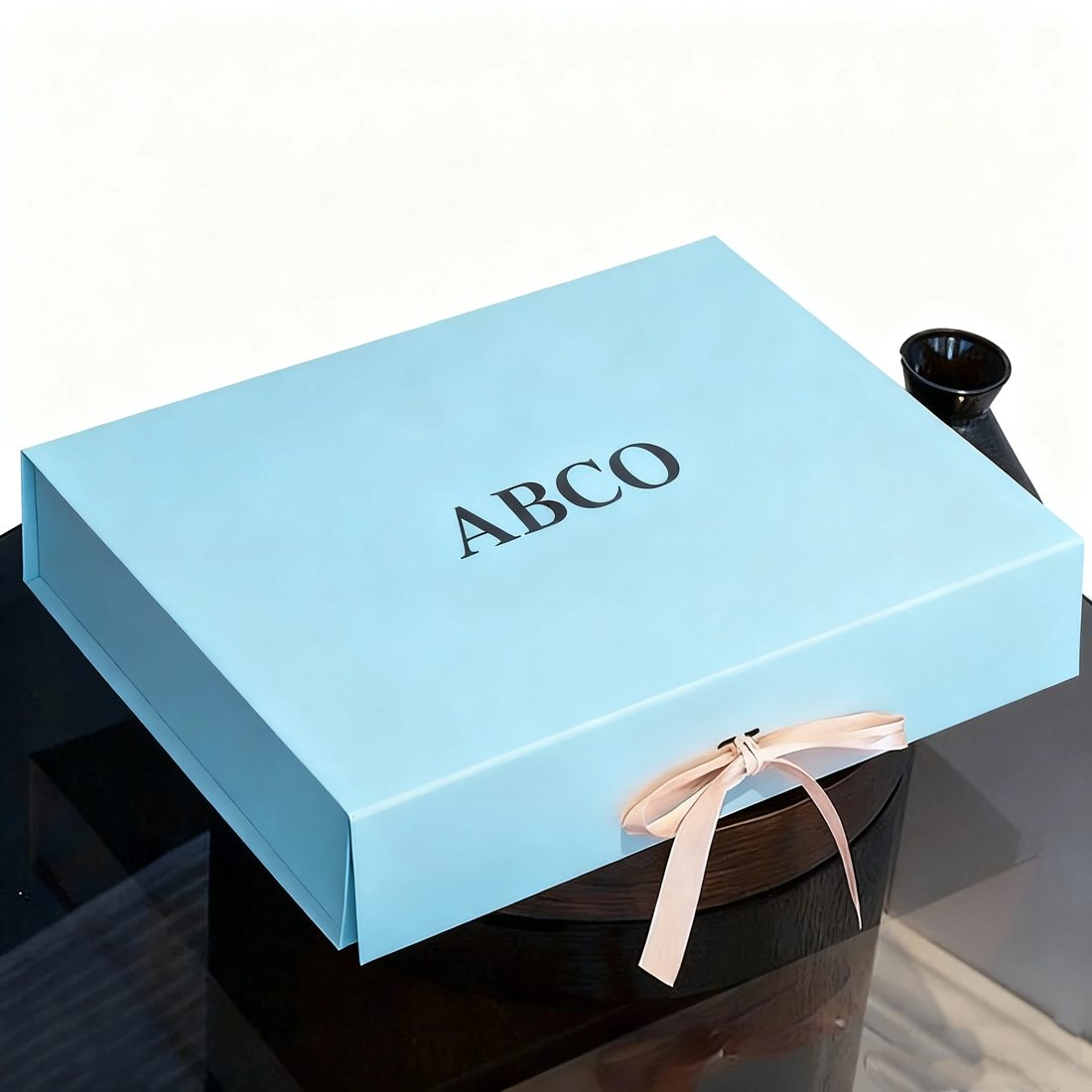 Logo nach Maß Luxus Faltbar Karton Geschenkbox