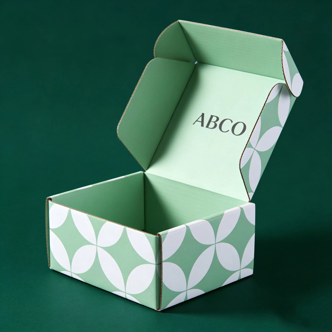 Logo Personnalisé Pliable Cake Bread Pastry Donut Macaron Papier Emballage