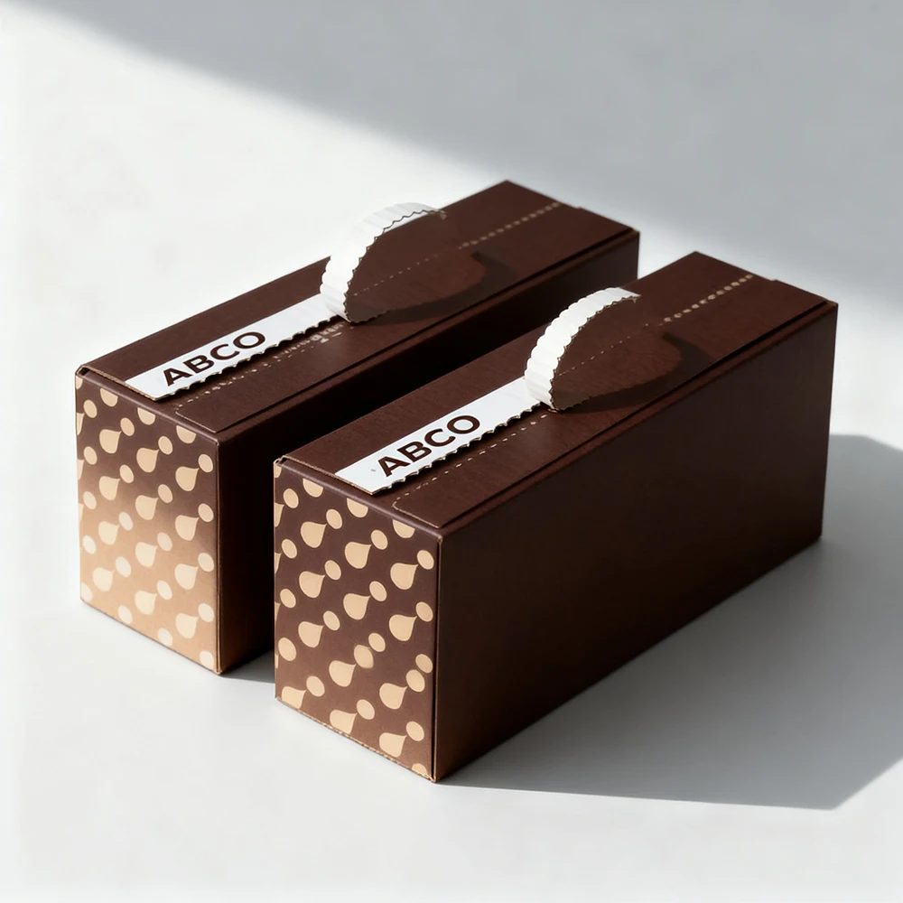 Logo Personnalisé Boîte d'Expédition With Easy Tear Zipper Corrugated Emballage