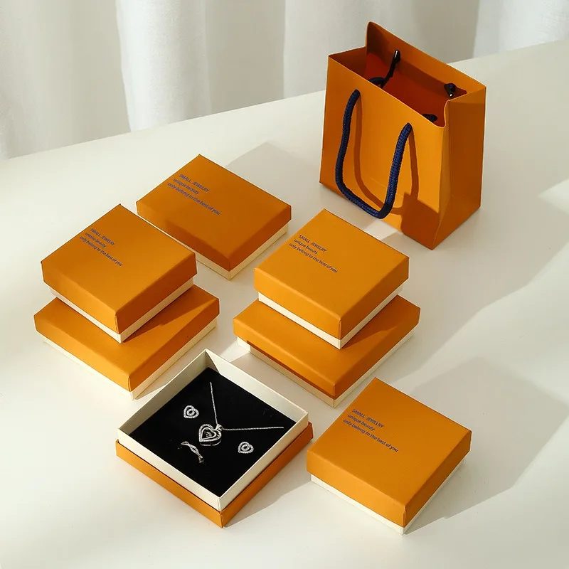 Individuell Luxus Starr Papier Bracelet & Necklace Schmuck Geschenk Verpackung