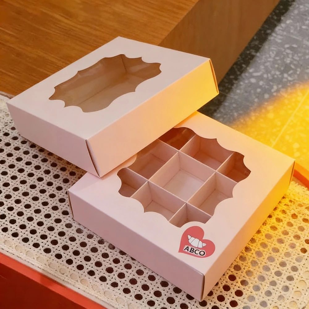 Customizable Food-grade Papier Geschenk Boxes Schokolade Candy Cookie Verpackung