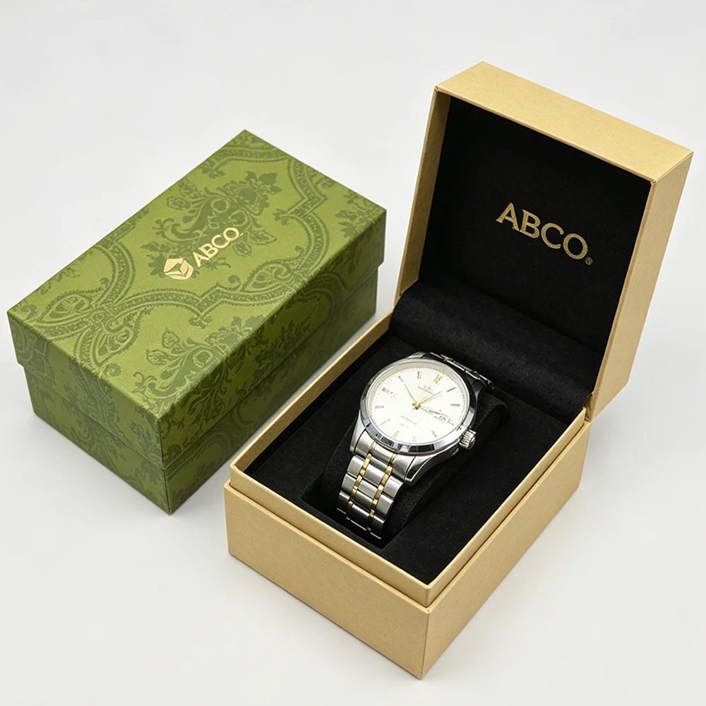 Hot-sale Luxus Logo nach Maß Watch Box Geschenkbox