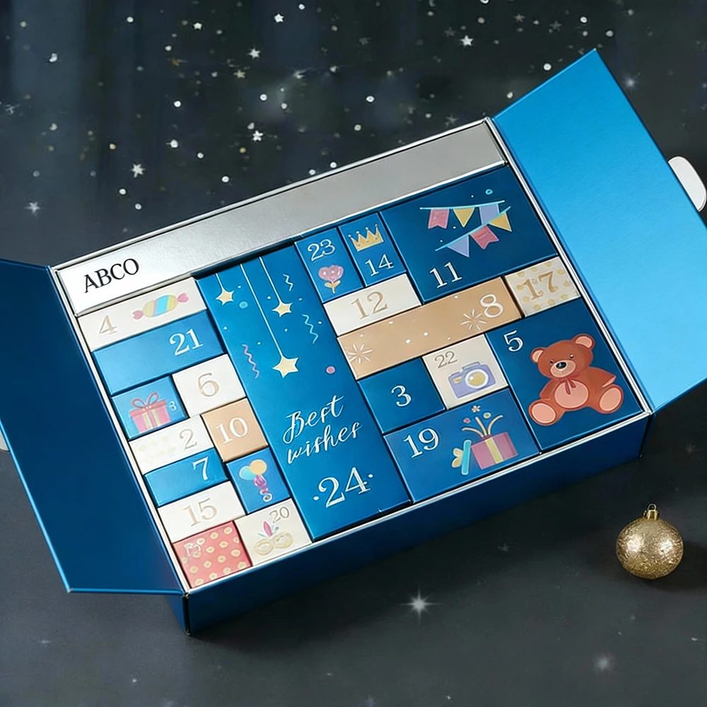 Individuell Geschenk Leer Adventskalender Weihnachten Blind Box