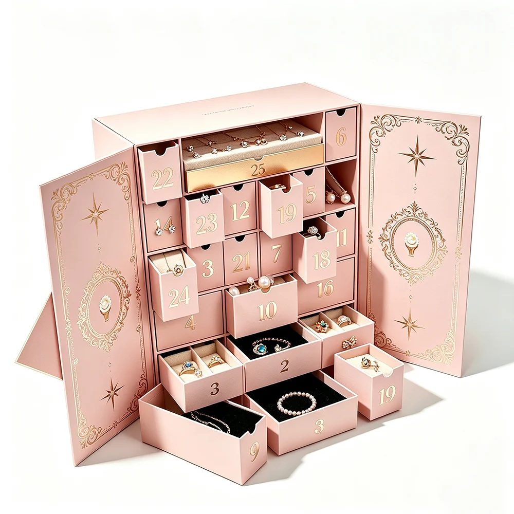 Custom Christmas Paper Surprise Box Packaging