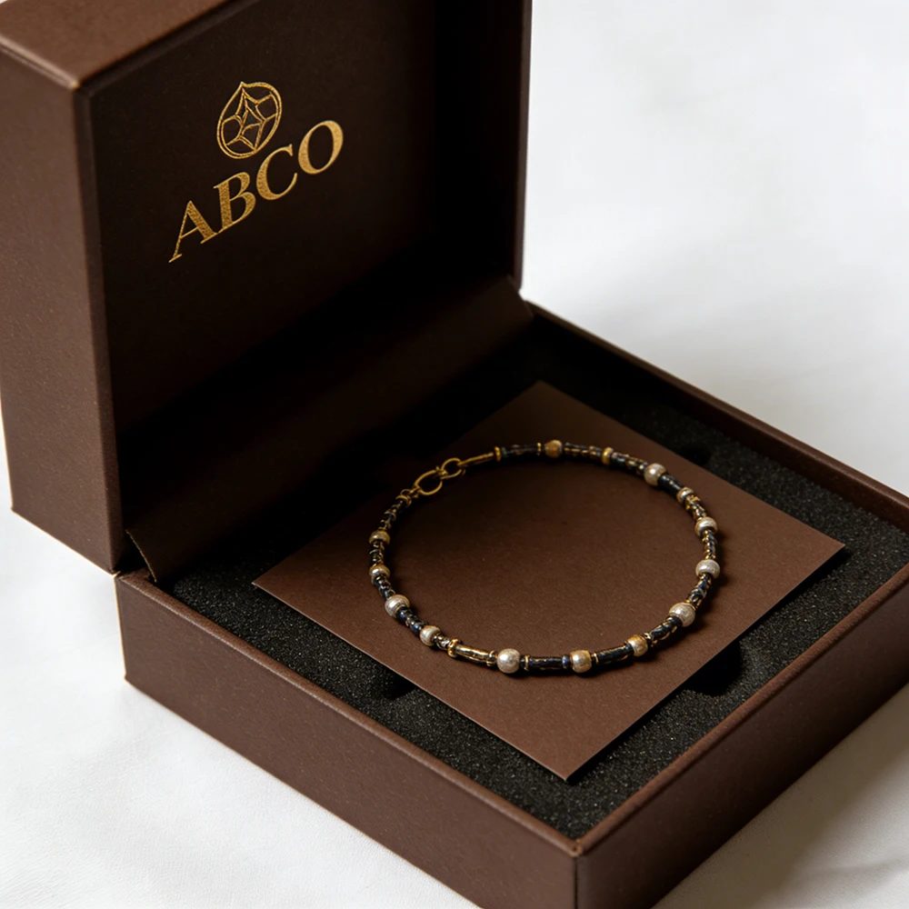 Luxus Square Schmuck Geschenkbox
