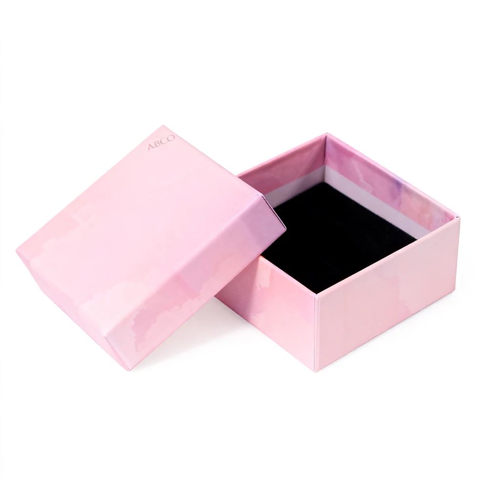 Elegant Luxe Bijoux Boxes Ultra-thin Paperboard Emballage