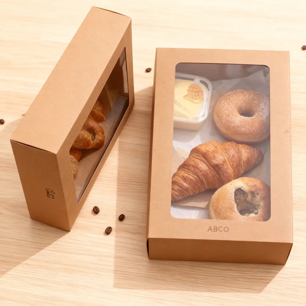 Disposable Papier Picnic Lunch Box