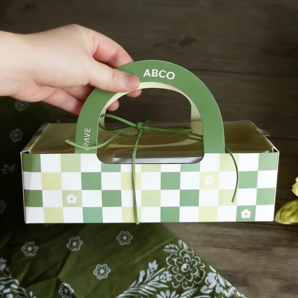 Disposable Picnic Lunch Boîte Portable Étui Food Papier Boîte