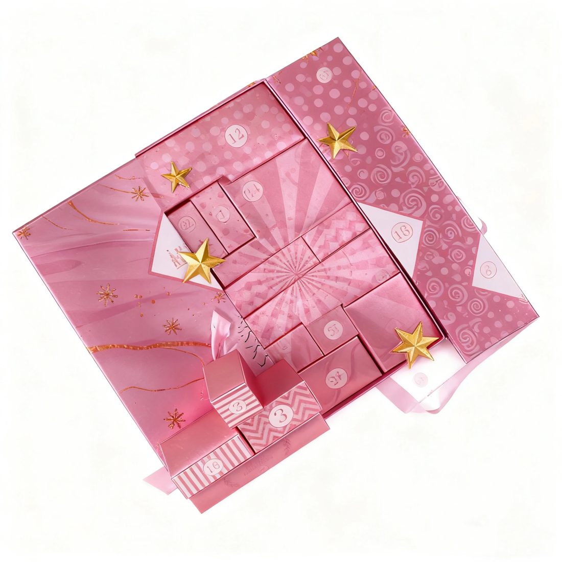 Individuell Design Luxus Weihnachten Adventskalender Box