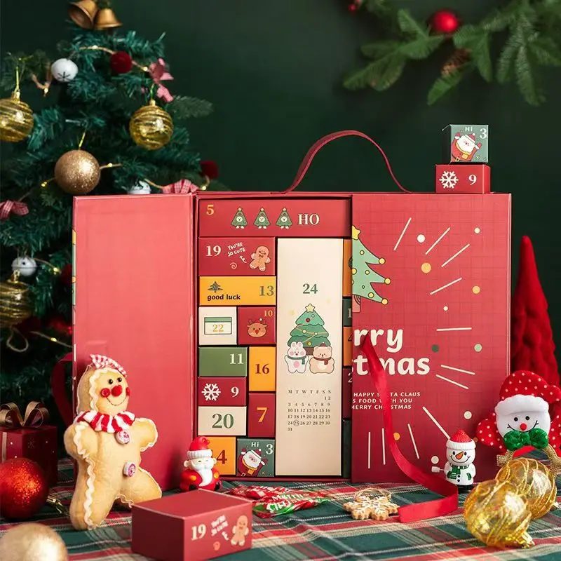 Individuell Leer Adventskalender 24 Tag Kosmetik Verpackungsbox
