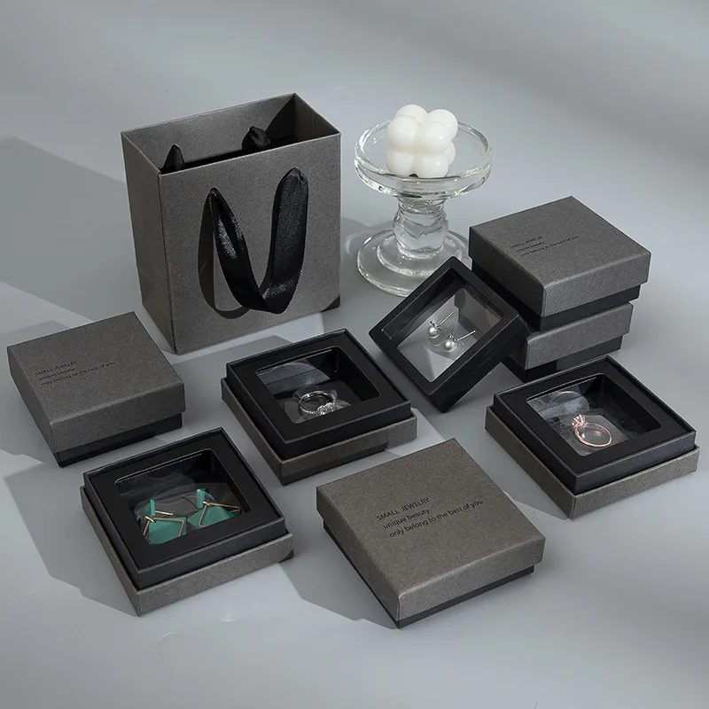 Luxury Self Erecting Jewelry Gift Boxes Custom Logo Packaging