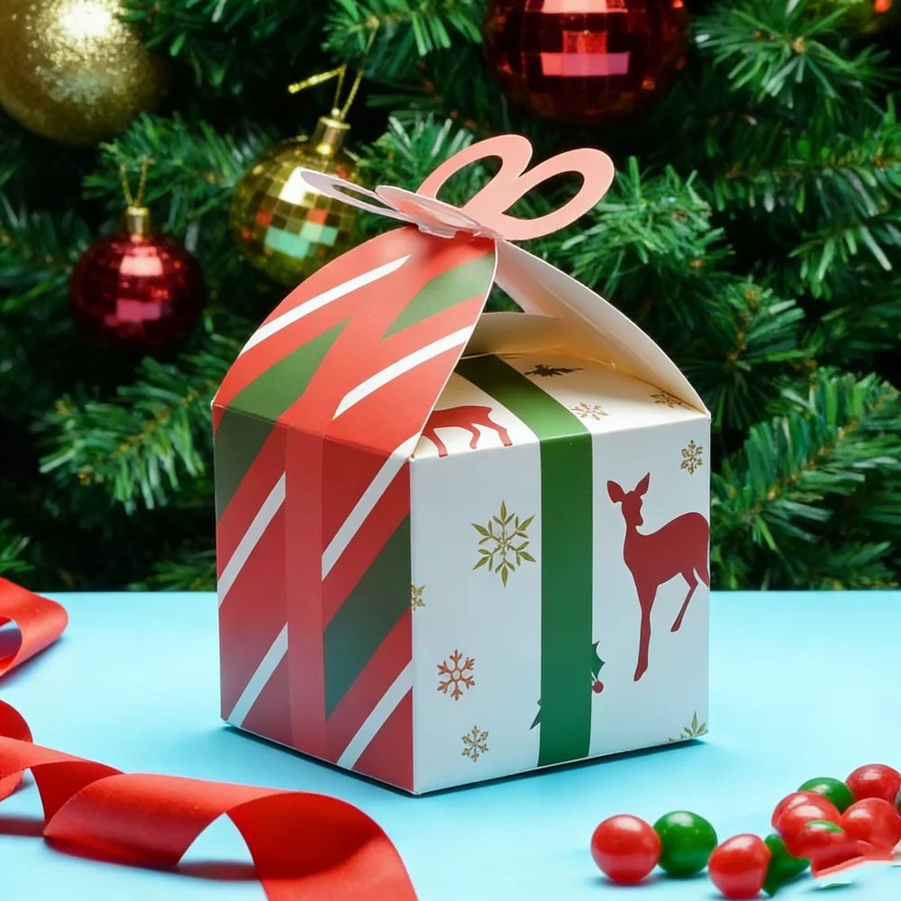 Assorted Weihnachten Klein Geschenkbox Holiday Papier Boxes