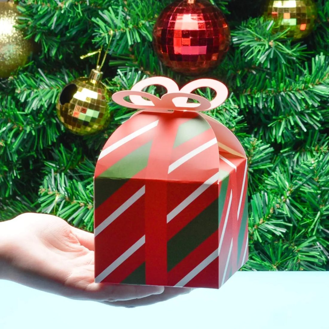 Rot Weiß Green Creative Weihnachten Party Favors For Adults Kids