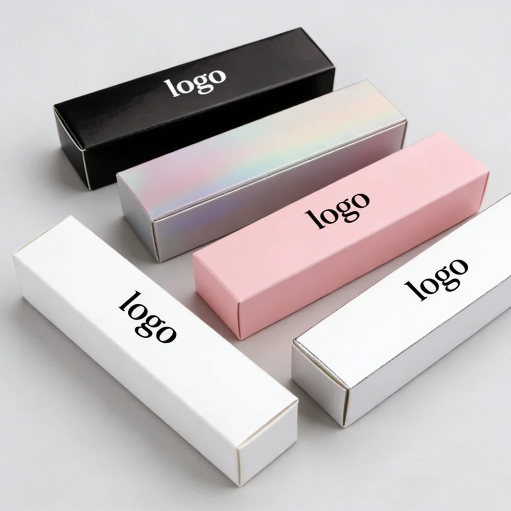 Luxe Personnalisé Paperboard Square Shape Cosmétique Boxes