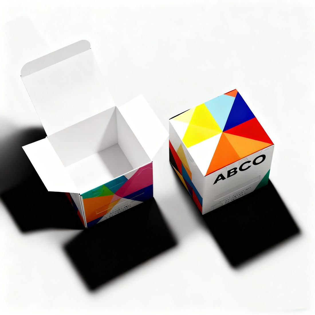 Custom Embossed Logo Printing Cardboard Tuck Top Packaging Box