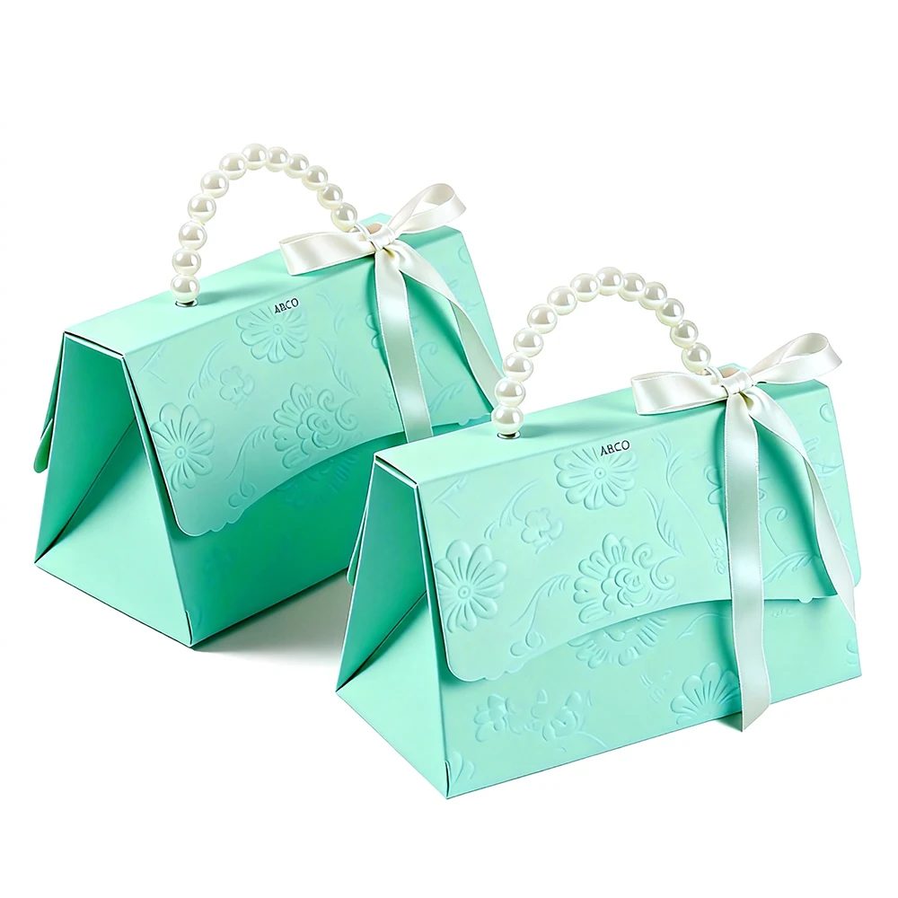 Colorful Portable Candy Boxes Personnalisé Baby Shower Party Boîte
