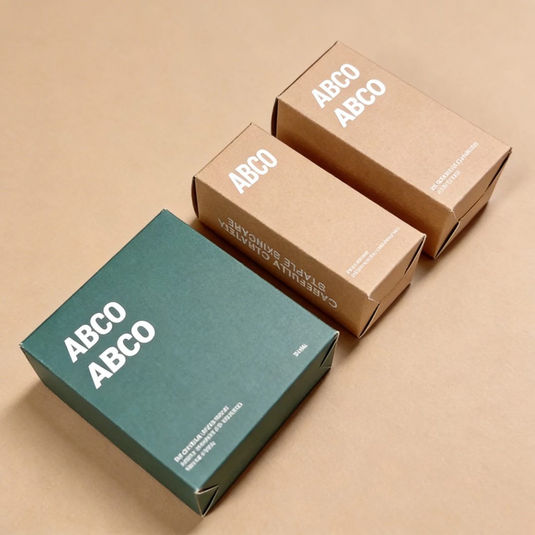 Factory Direct Individuell Square Paperboard Geschenkbox