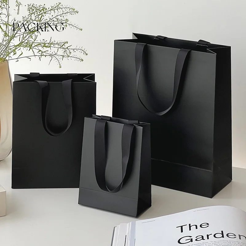 Personnalisé Design Imprimé Kraft Shopping Cadeau Emballage Sac en Papier