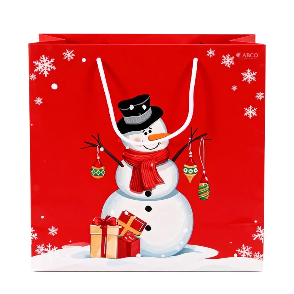 Luxe Imprimé Merry Noël And Halloween Candy Sac en Papier