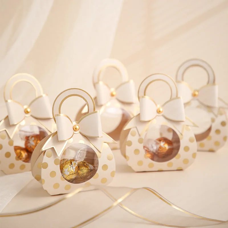 Valentine's Tag Papier Candy Box Rosa Verpackung Cookie Box