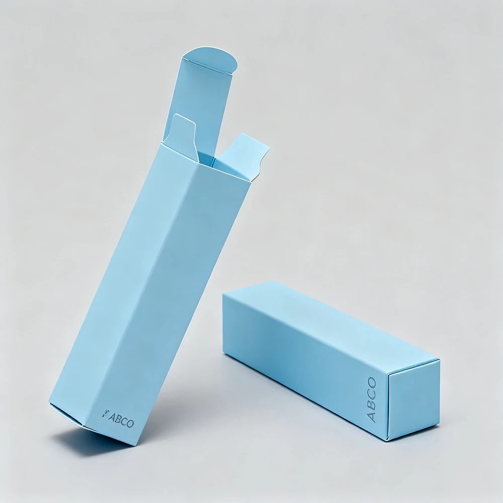 Klein Weiß Rectangular 350g Neutral Glossy Laminated Karton For Parfüm